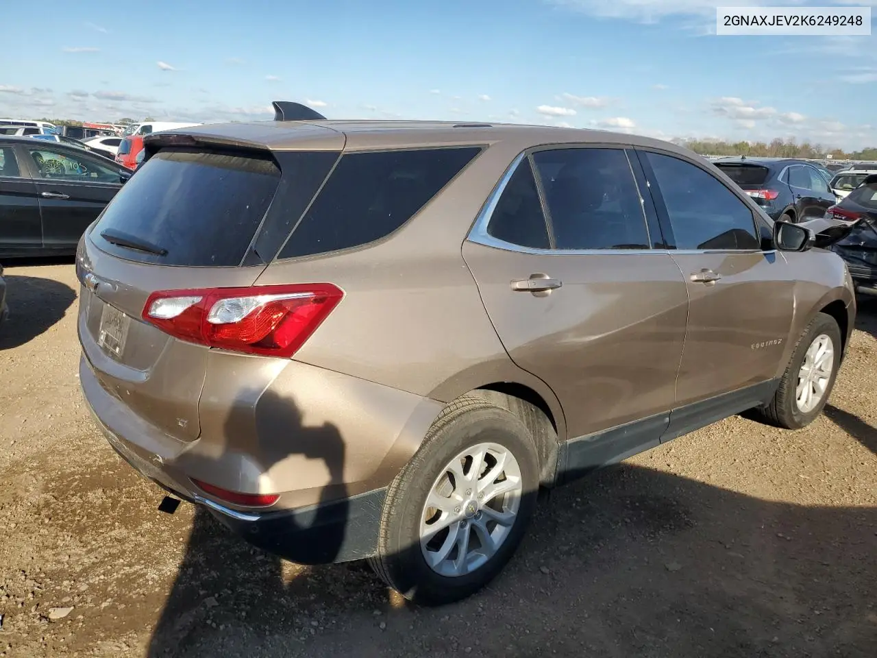 2GNAXJEV2K6249248 2019 Chevrolet Equinox Lt