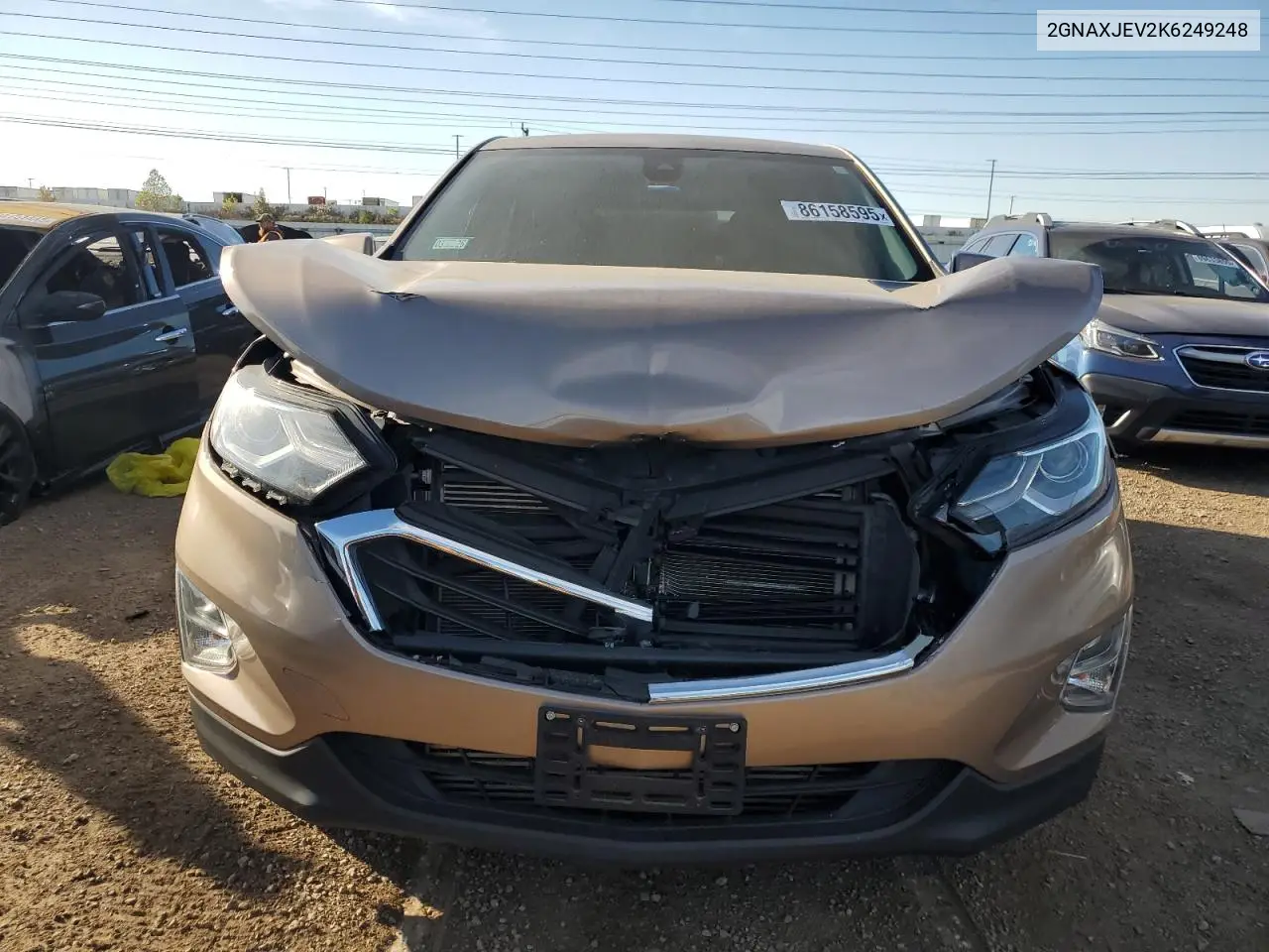 2GNAXJEV2K6249248 2019 Chevrolet Equinox Lt