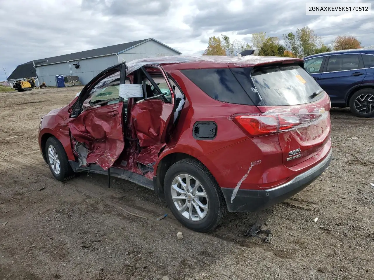 2GNAXKEV6K6170512 2019 Chevrolet Equinox Lt