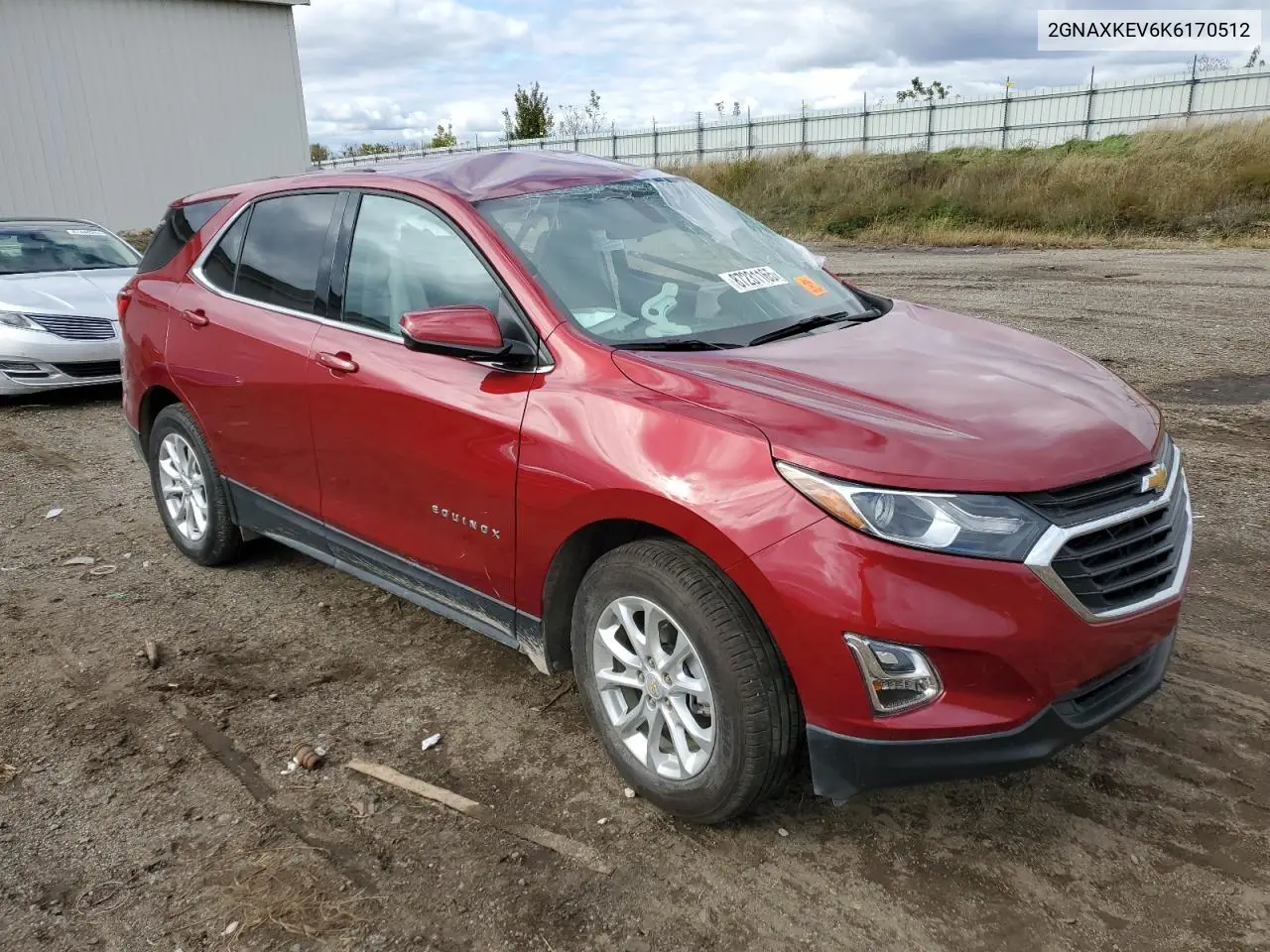 2GNAXKEV6K6170512 2019 Chevrolet Equinox Lt