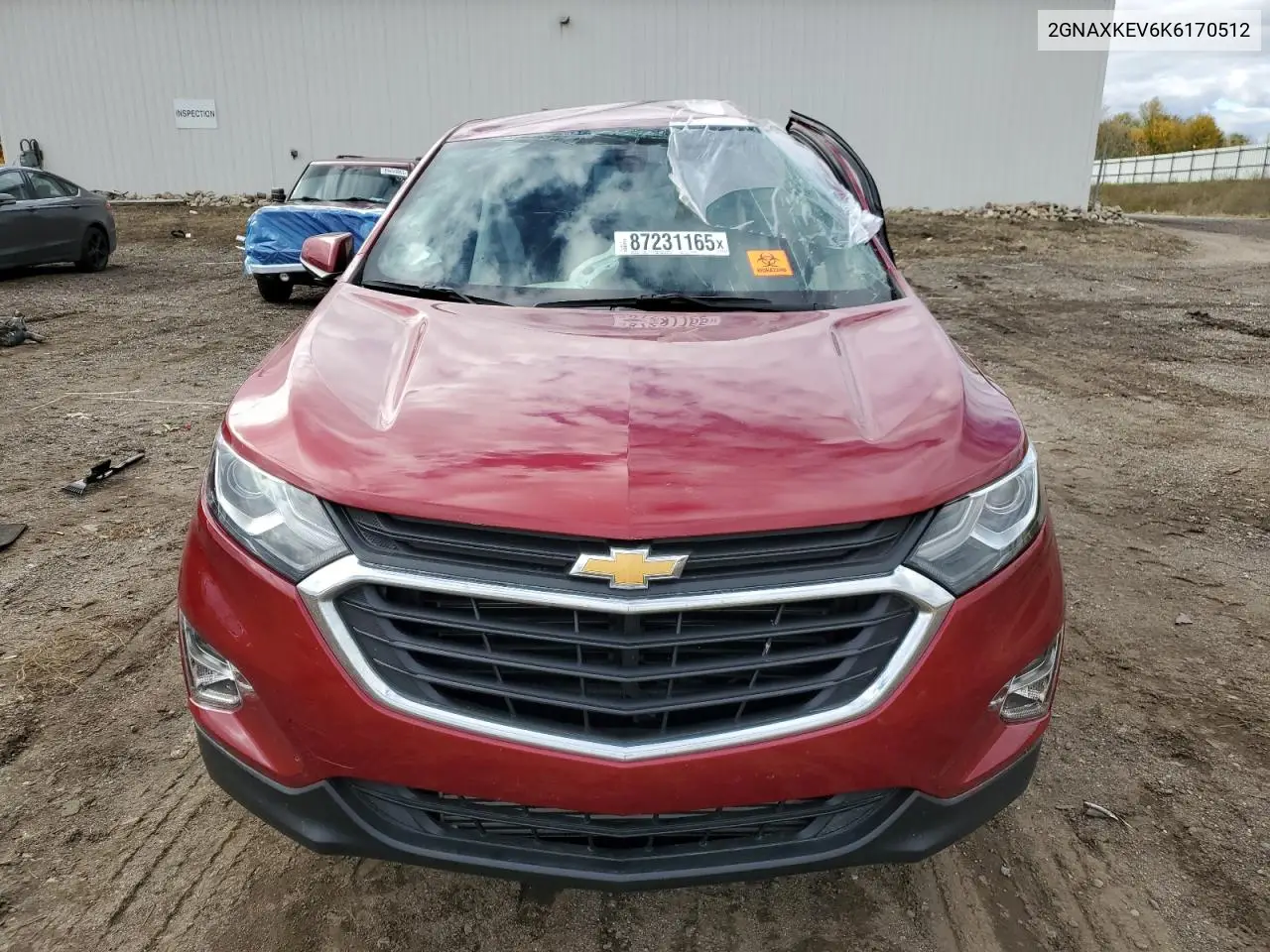 2GNAXKEV6K6170512 2019 Chevrolet Equinox Lt