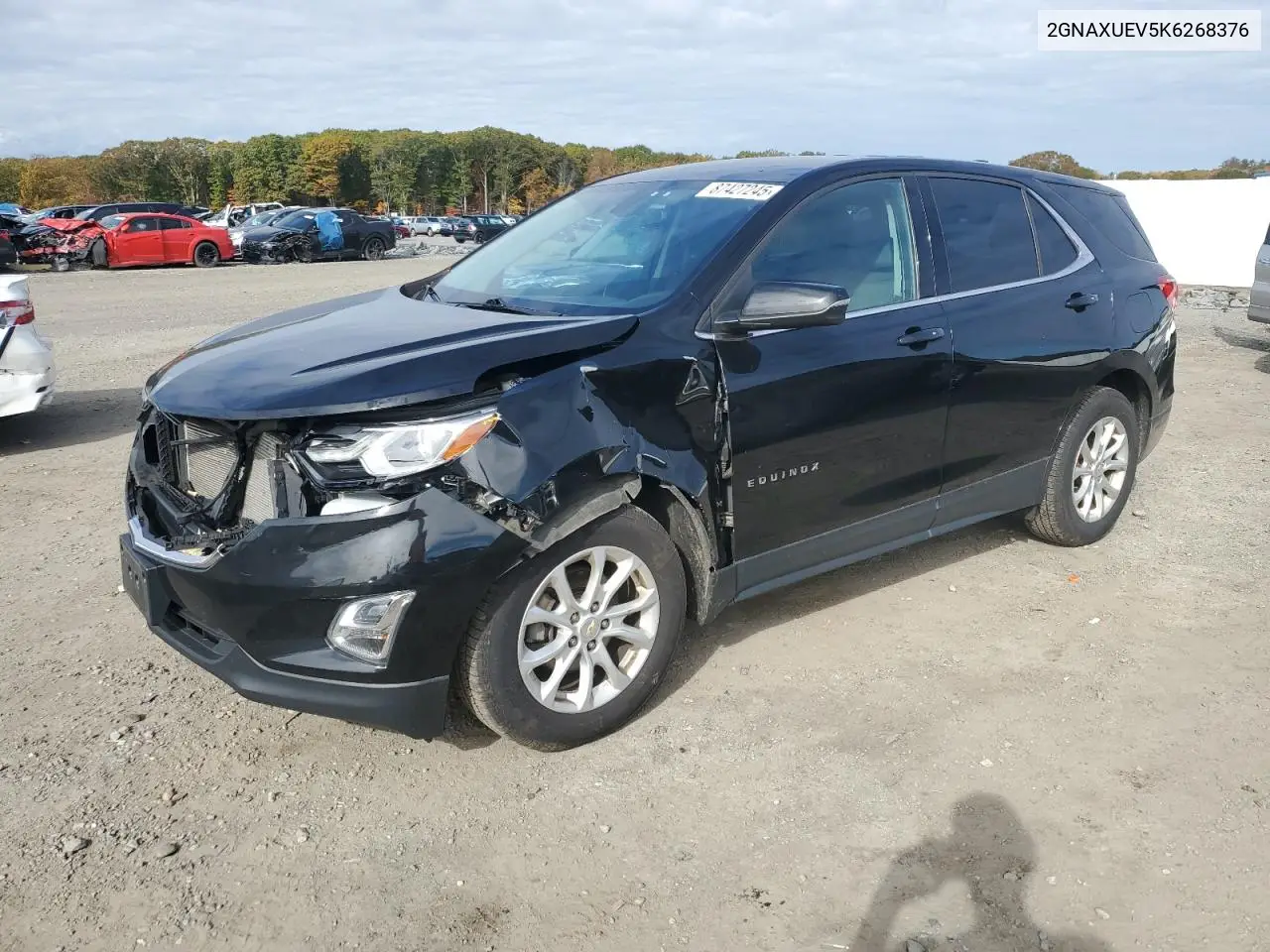 2GNAXUEV5K6268376 2019 Chevrolet Equinox Lt