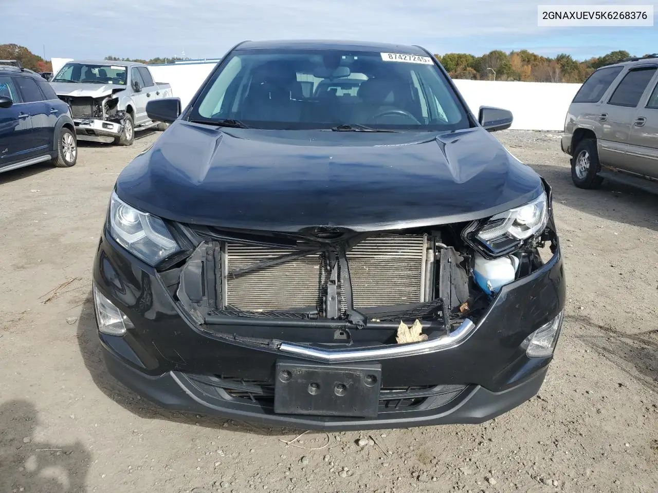 2GNAXUEV5K6268376 2019 Chevrolet Equinox Lt