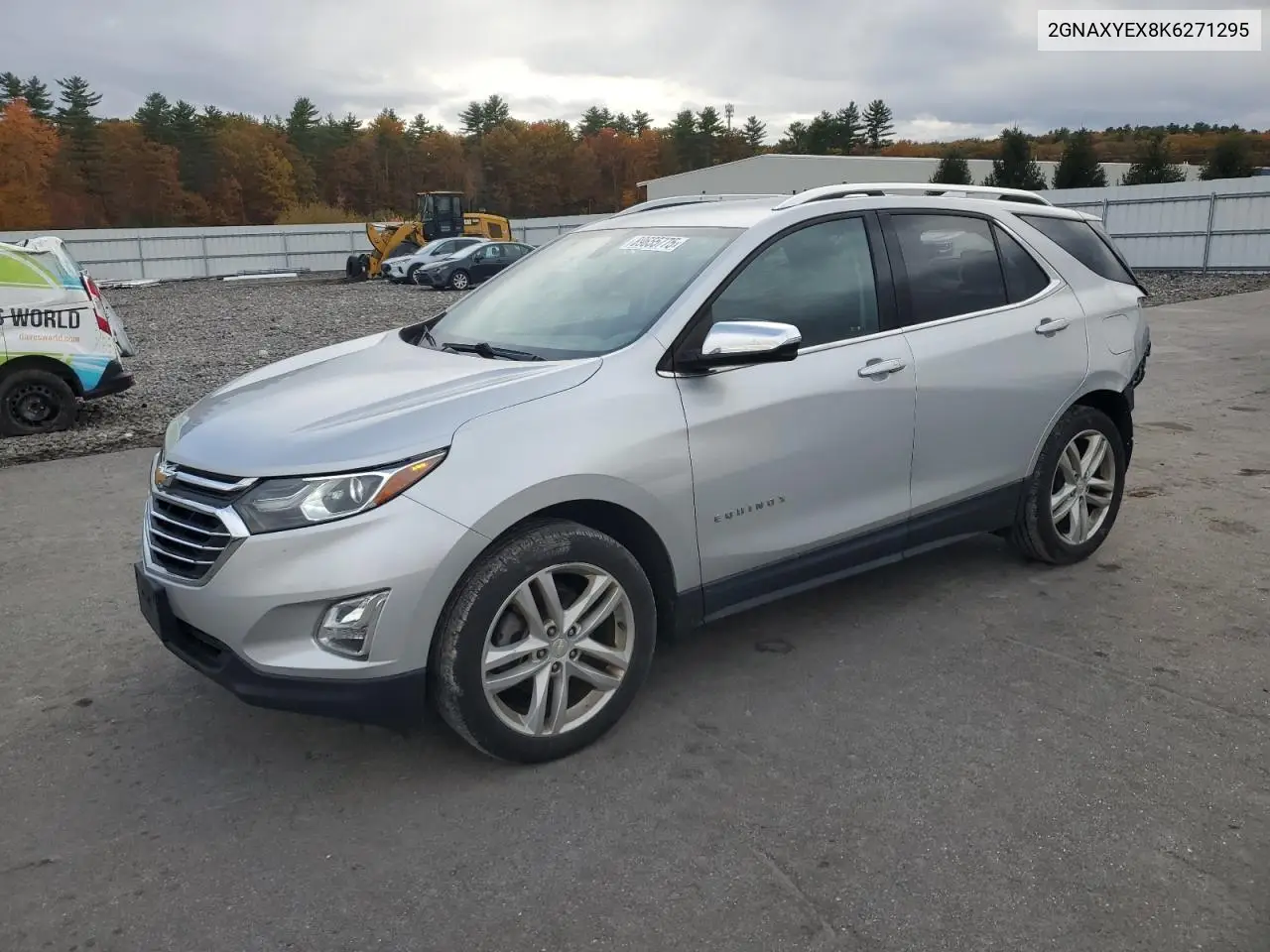 2GNAXYEX8K6271295 2019 Chevrolet Equinox Premier