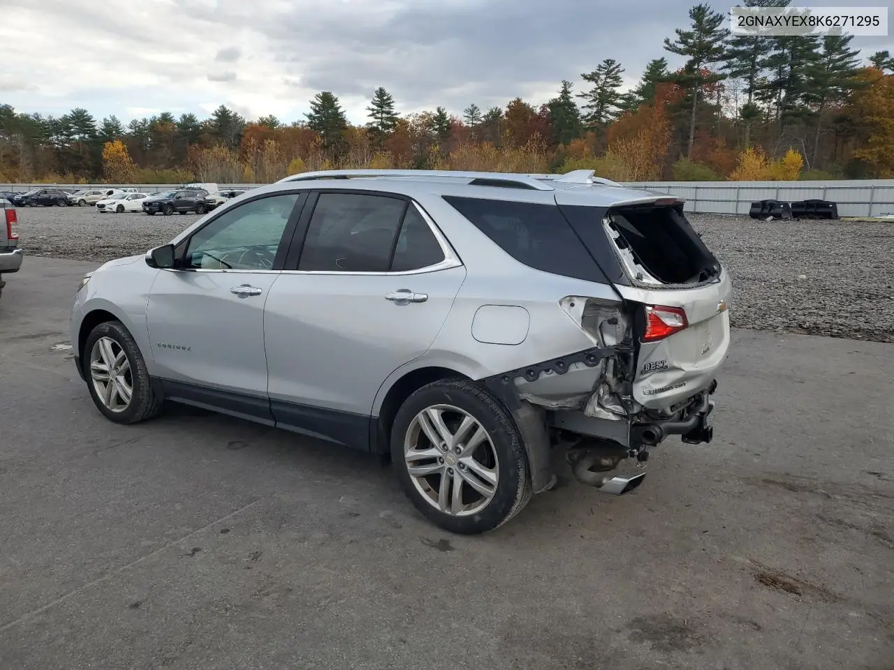 2GNAXYEX8K6271295 2019 Chevrolet Equinox Premier