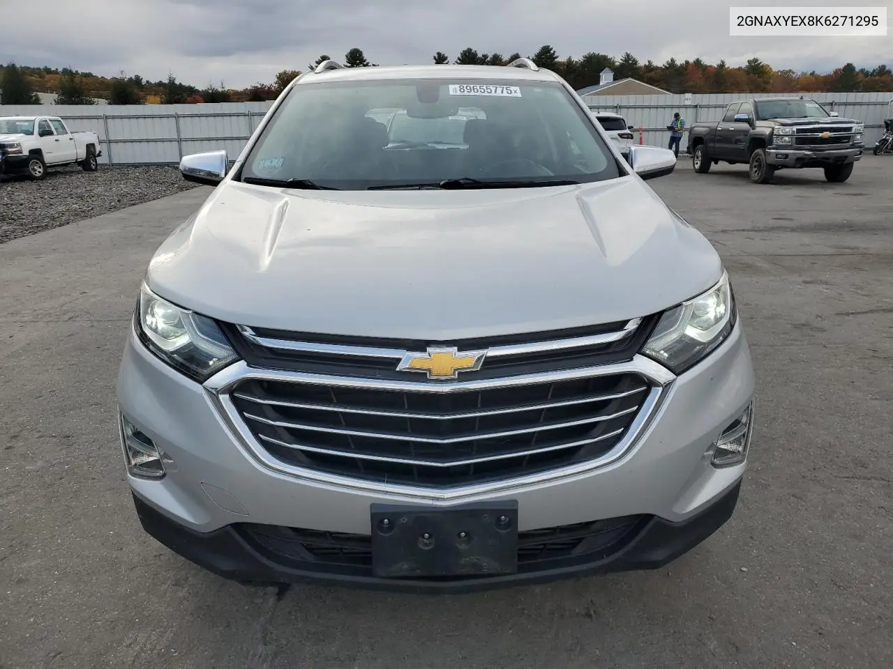 2GNAXYEX8K6271295 2019 Chevrolet Equinox Premier