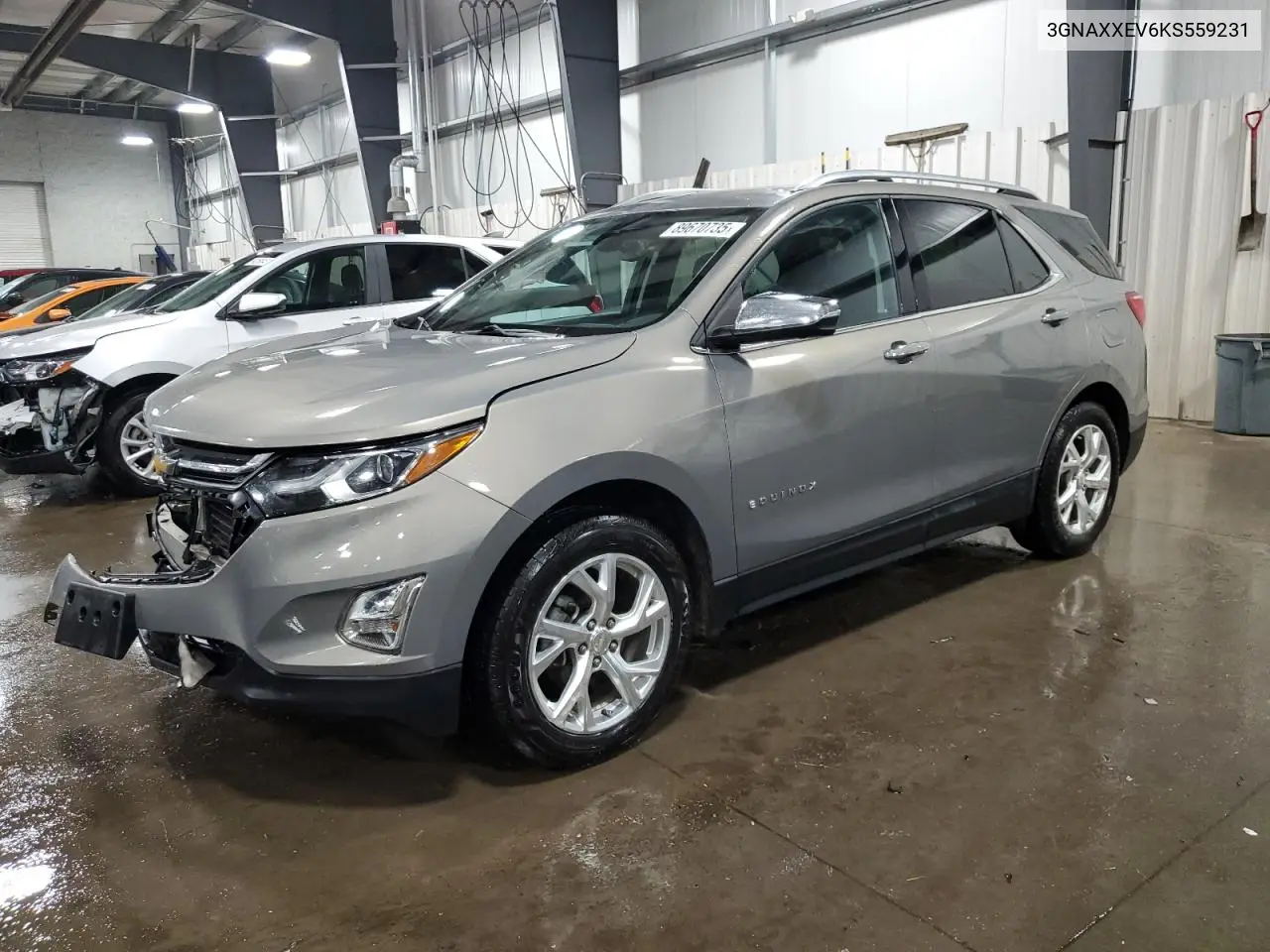 3GNAXXEV6KS559231 2019 Chevrolet Equinox Premier