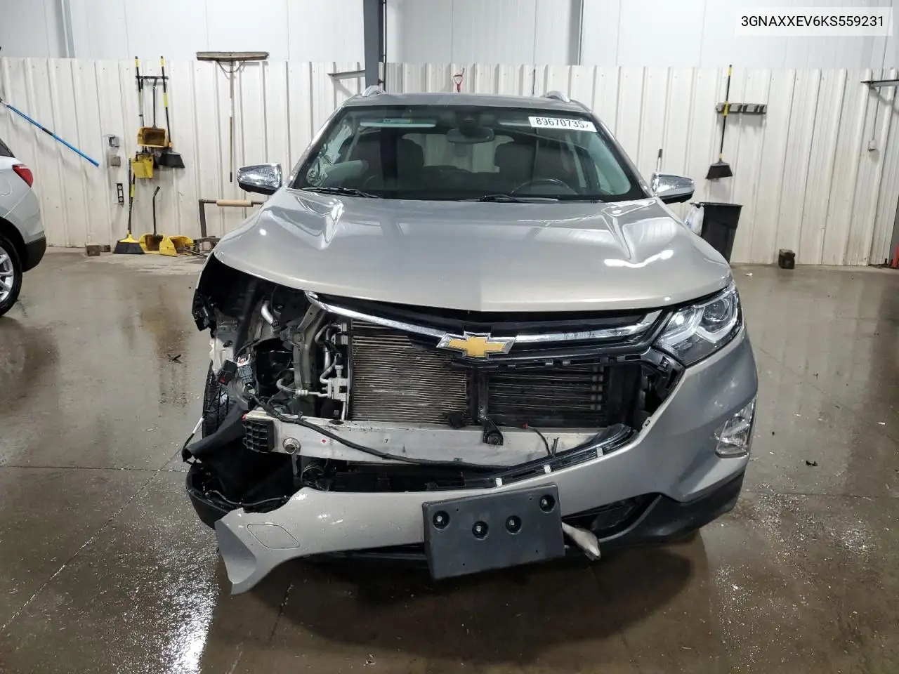 3GNAXXEV6KS559231 2019 Chevrolet Equinox Premier