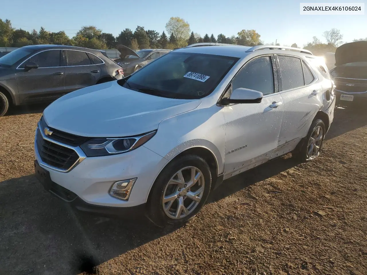 2GNAXLEX4K6106024 2019 Chevrolet Equinox Lt