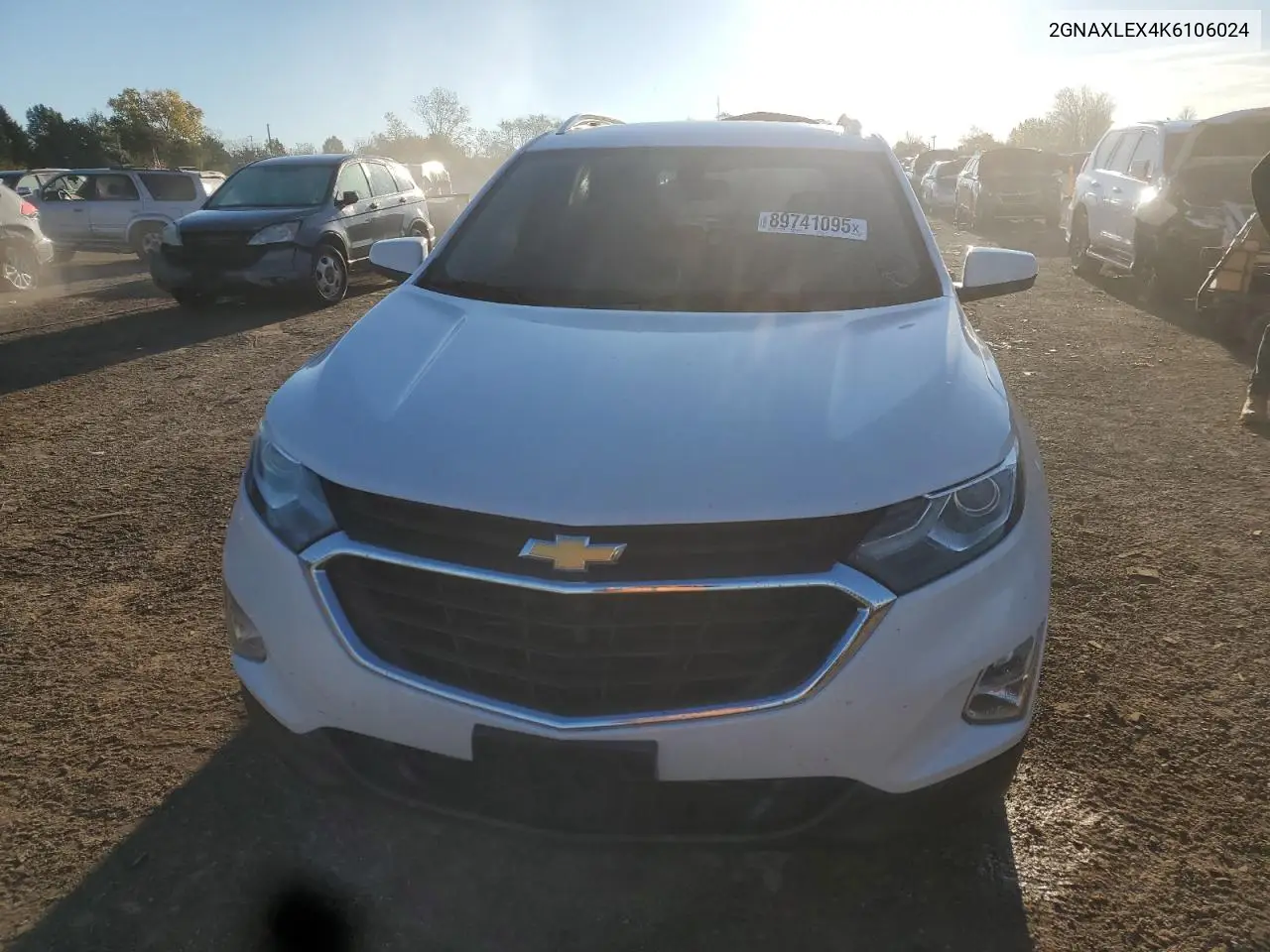 2GNAXLEX4K6106024 2019 Chevrolet Equinox Lt