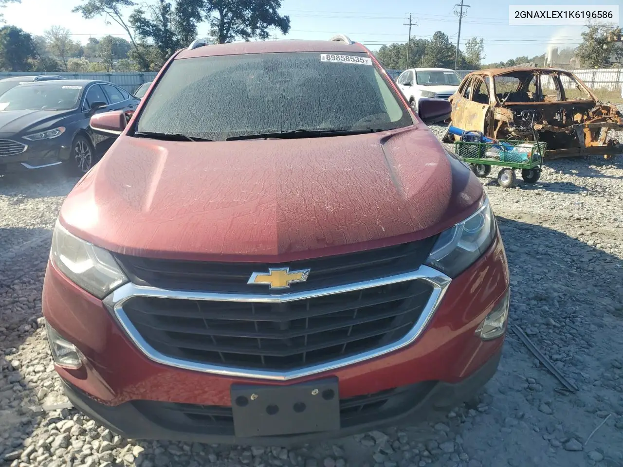 2GNAXLEX1K6196586 2019 Chevrolet Equinox Lt