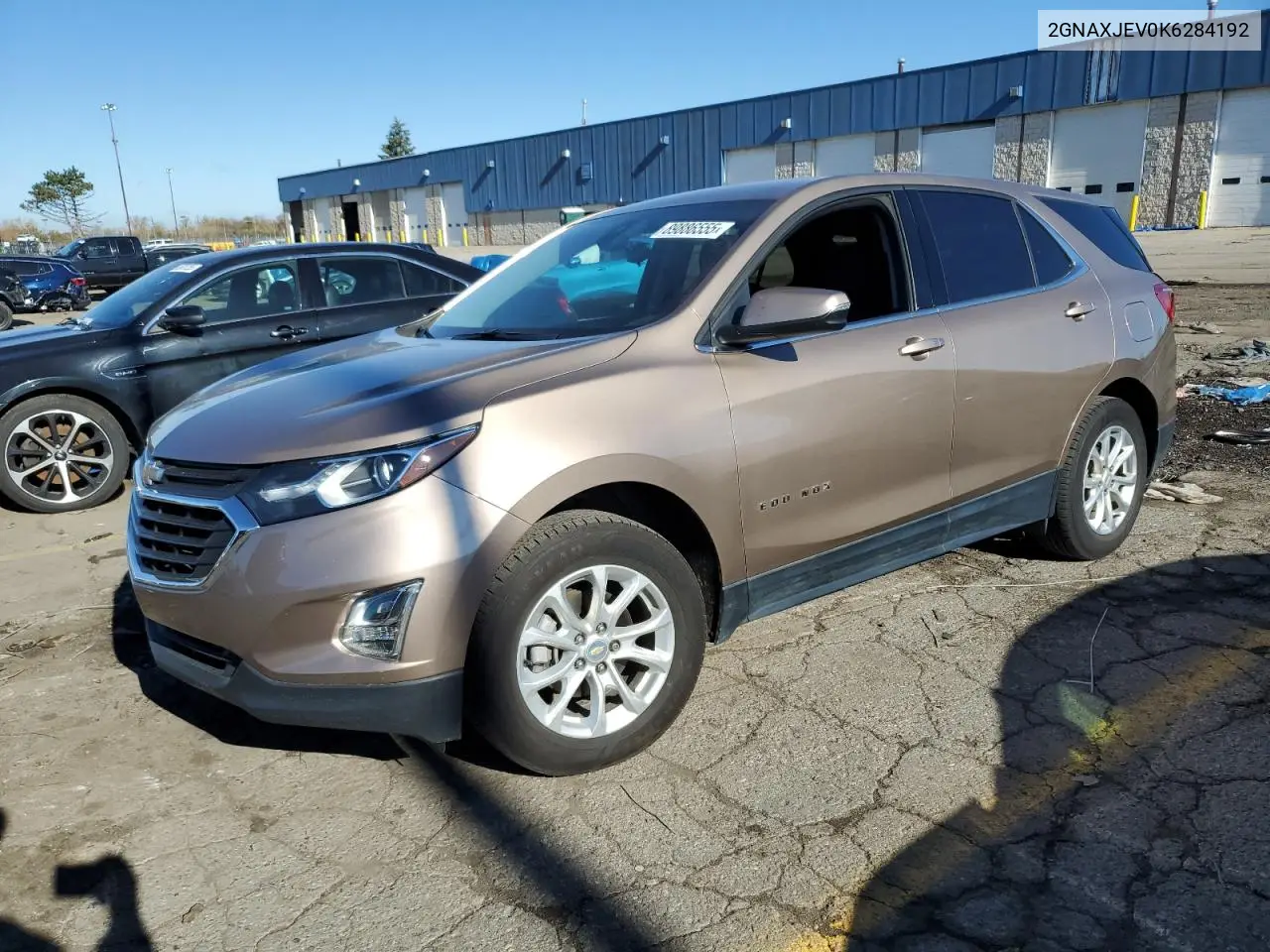 2GNAXJEV0K6284192 2019 Chevrolet Equinox Lt