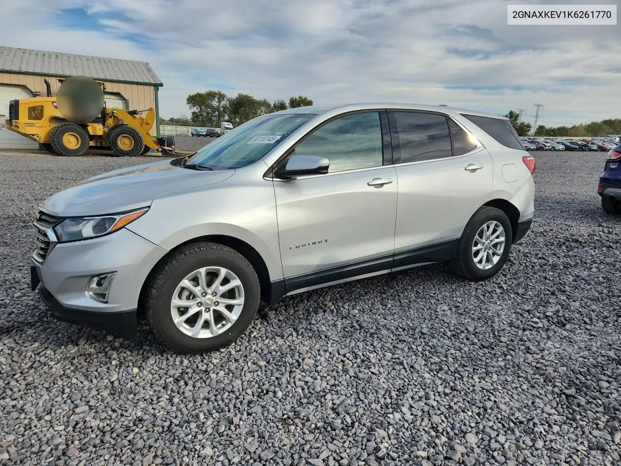 2GNAXKEV1K6261770 2019 Chevrolet Equinox Lt