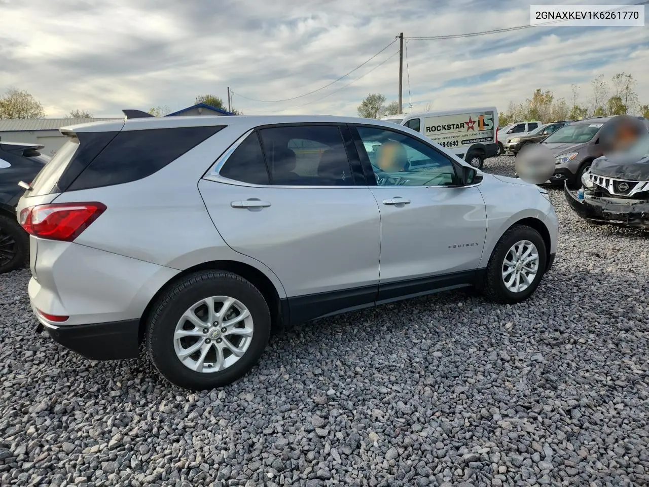 2GNAXKEV1K6261770 2019 Chevrolet Equinox Lt