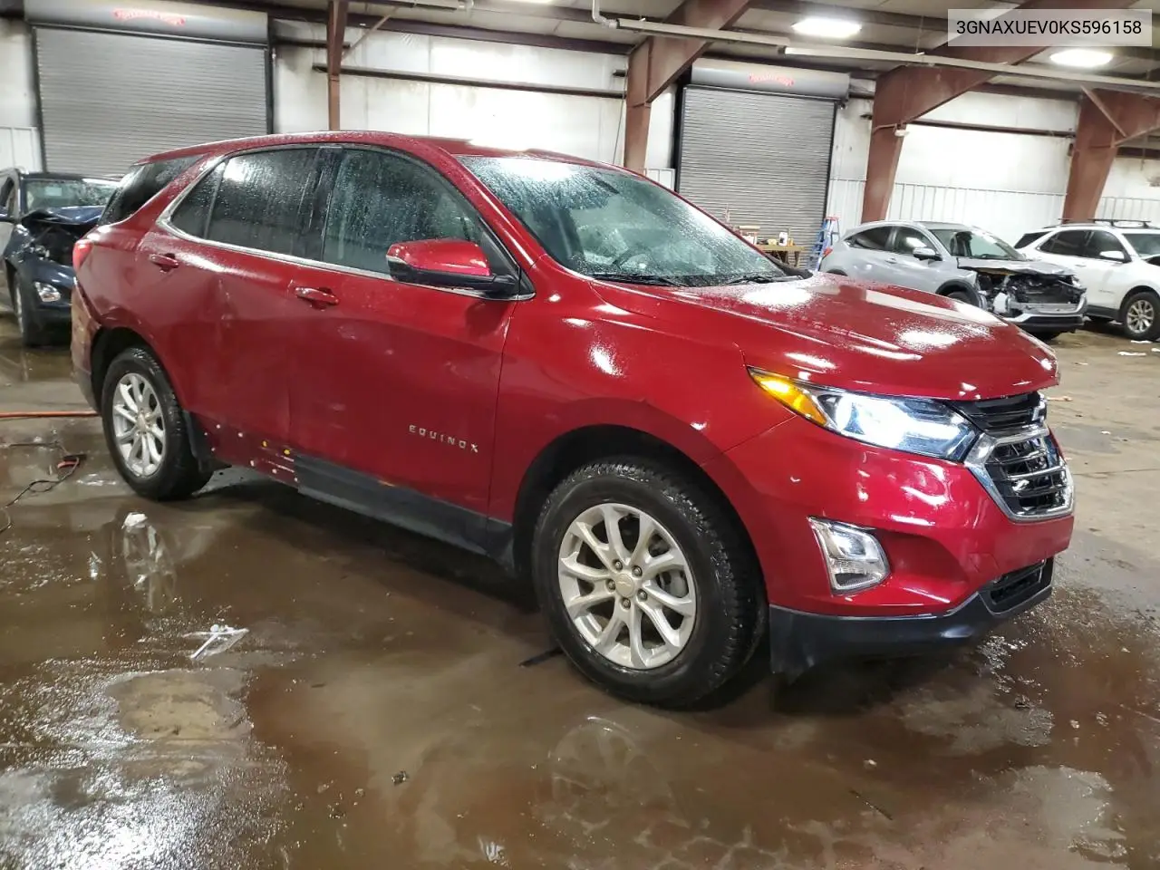 3GNAXUEV0KS596158 2019 Chevrolet Equinox Lt