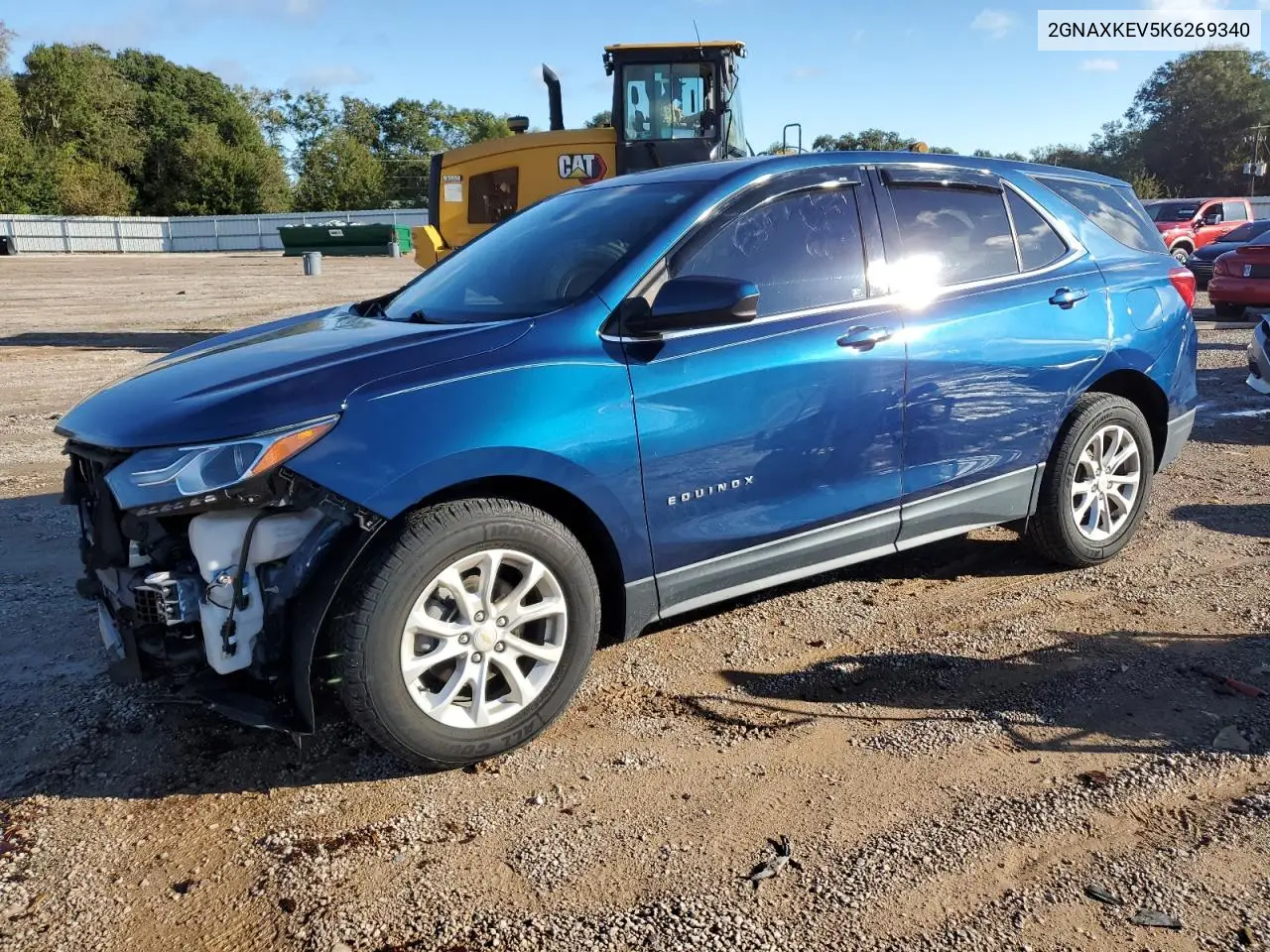 2GNAXKEV5K6269340 2019 Chevrolet Equinox Lt