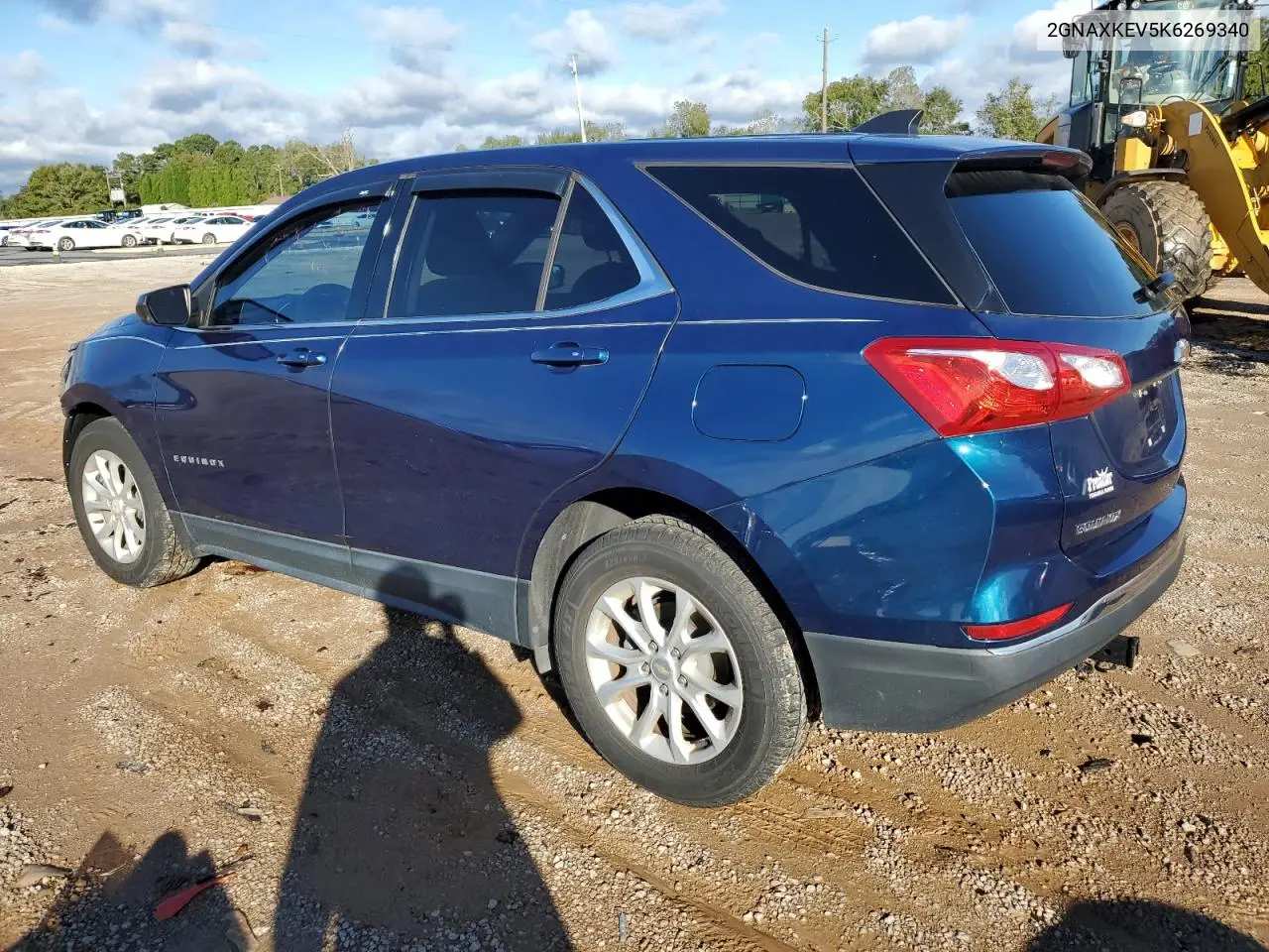 2GNAXKEV5K6269340 2019 Chevrolet Equinox Lt