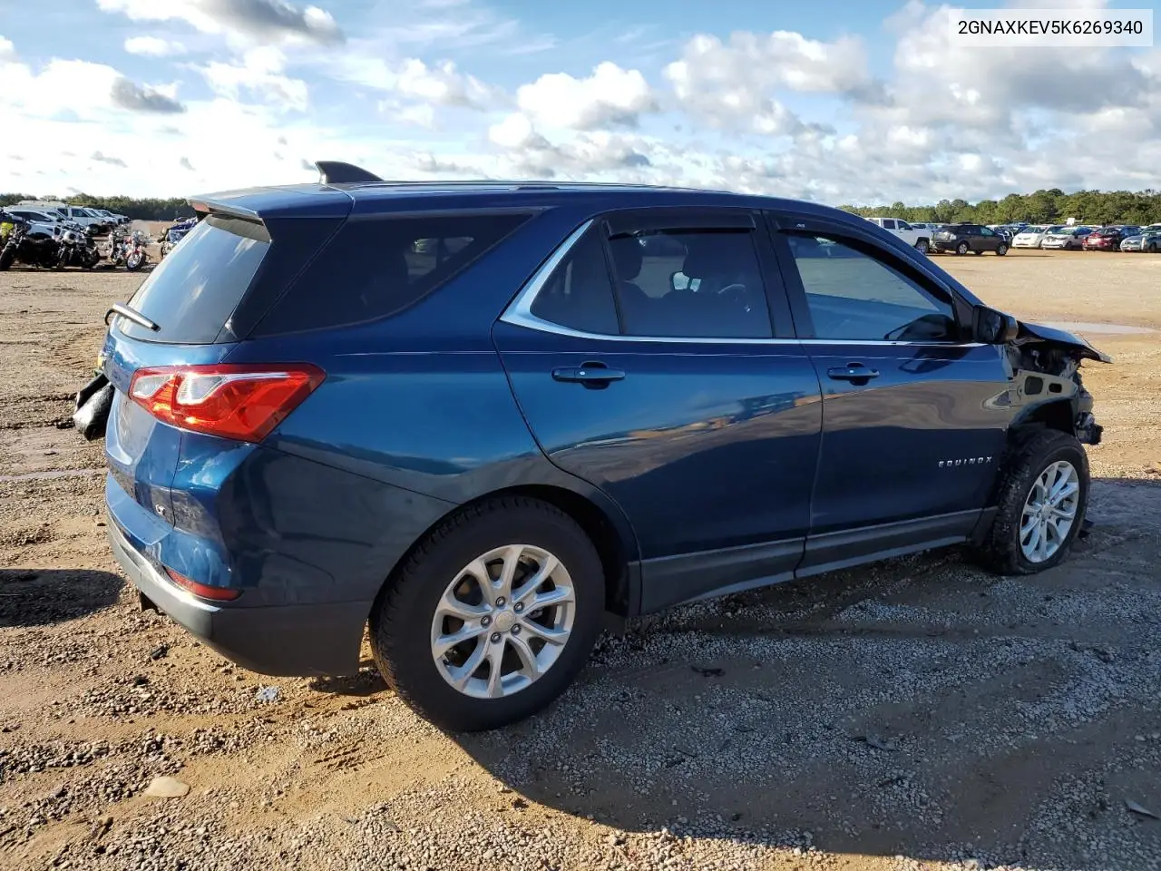 2GNAXKEV5K6269340 2019 Chevrolet Equinox Lt