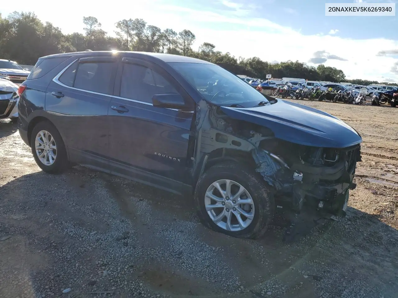 2GNAXKEV5K6269340 2019 Chevrolet Equinox Lt