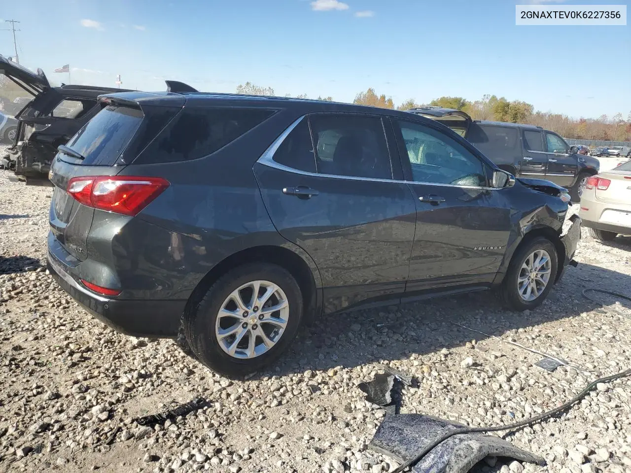 2GNAXTEV0K6227356 2019 Chevrolet Equinox Lt
