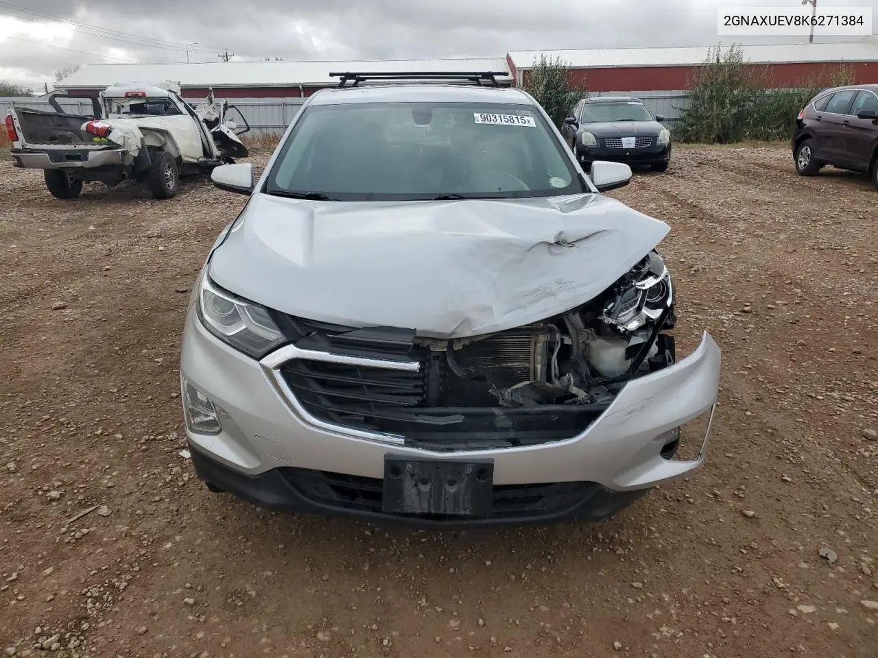 2GNAXUEV8K6271384 2019 Chevrolet Equinox Lt