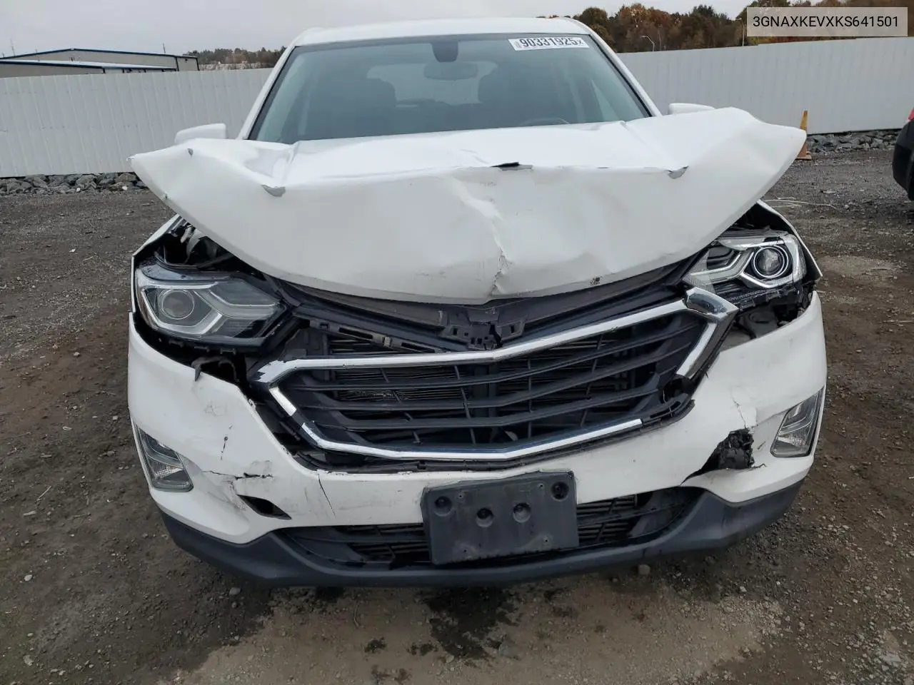 3GNAXKEVXKS641501 2019 Chevrolet Equinox Lt