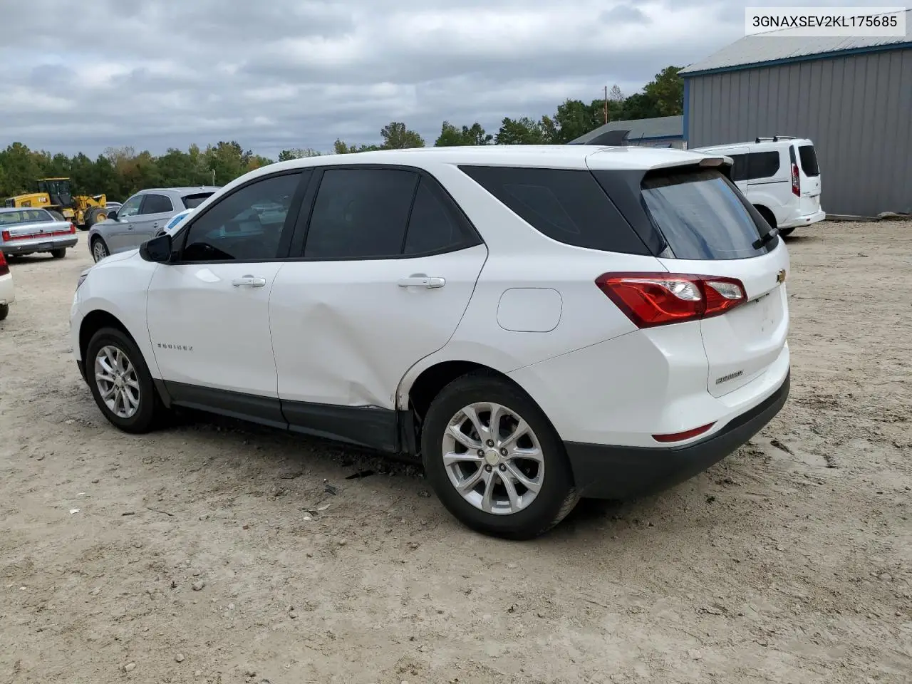 3GNAXSEV2KL175685 2019 Chevrolet Equinox Ls