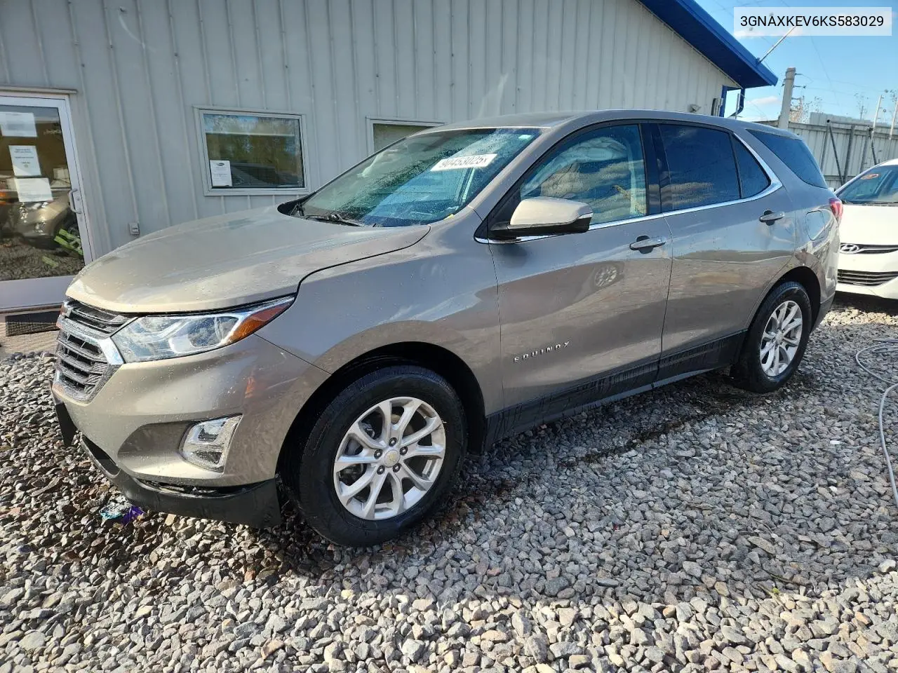 3GNAXKEV6KS583029 2019 Chevrolet Equinox Lt