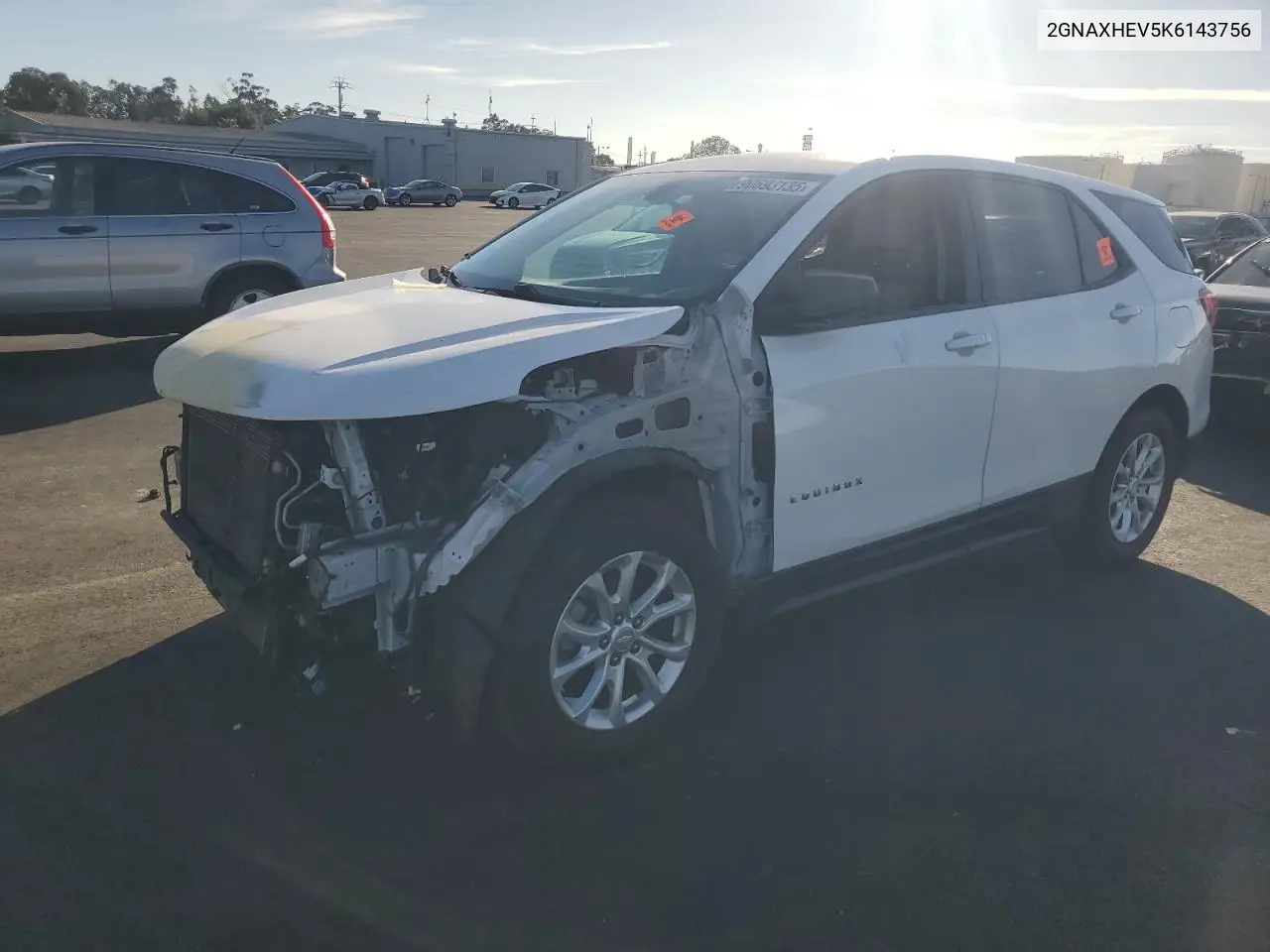 2GNAXHEV5K6143756 2019 Chevrolet Equinox Ls