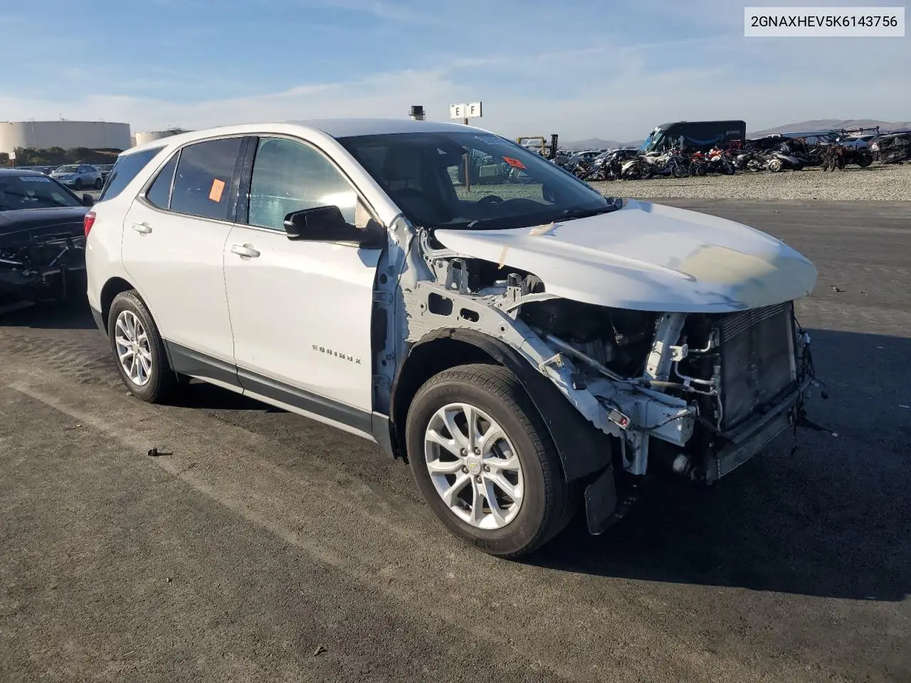 2GNAXHEV5K6143756 2019 Chevrolet Equinox Ls