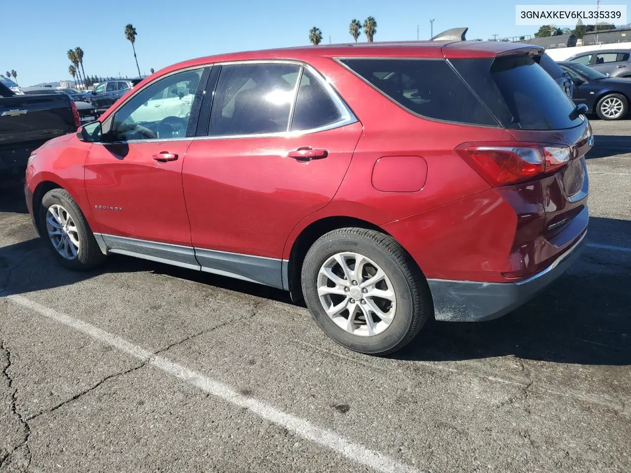 3GNAXKEV6KL335339 2019 Chevrolet Equinox Lt