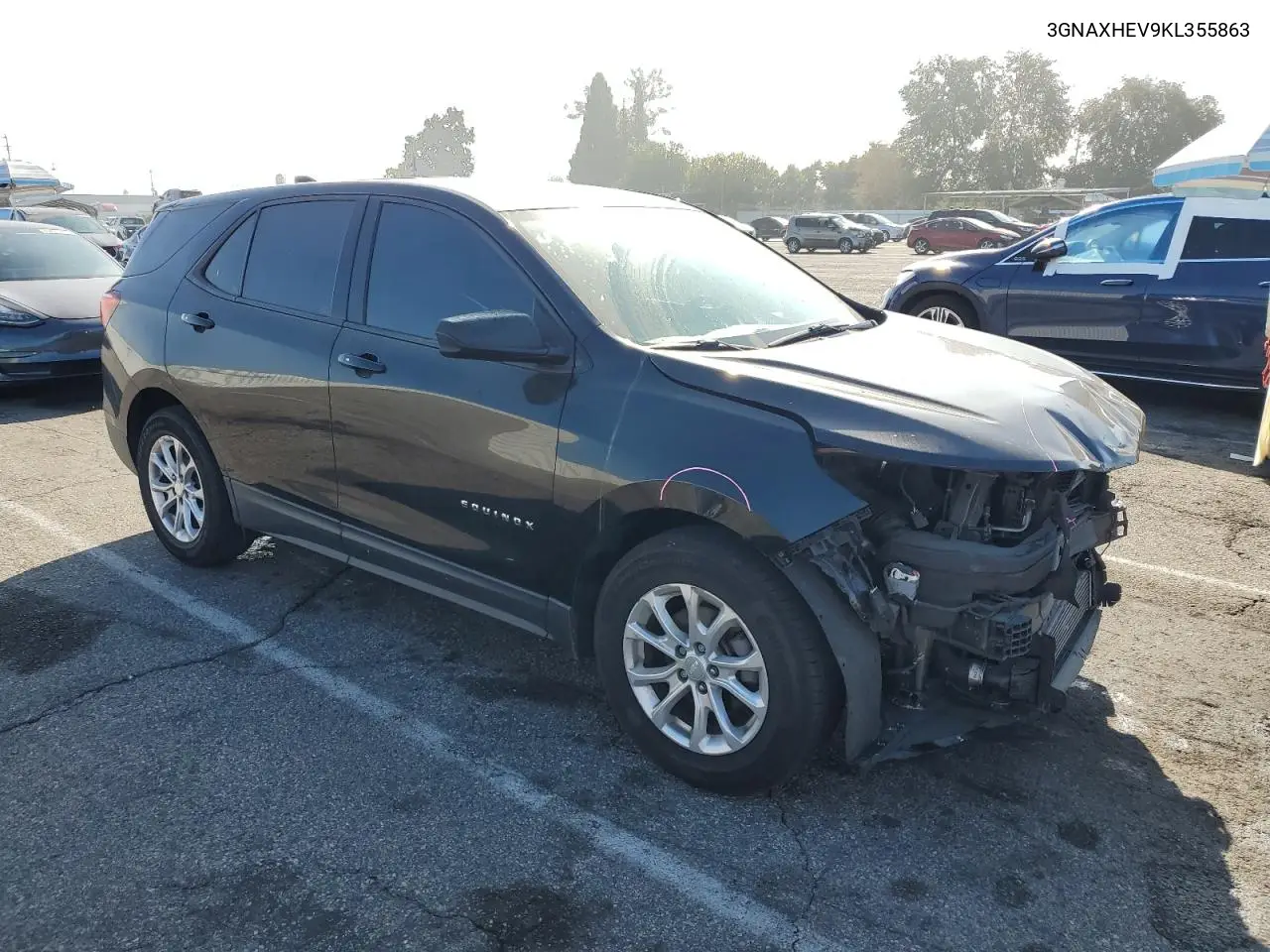 3GNAXHEV9KL355863 2019 Chevrolet Equinox Ls
