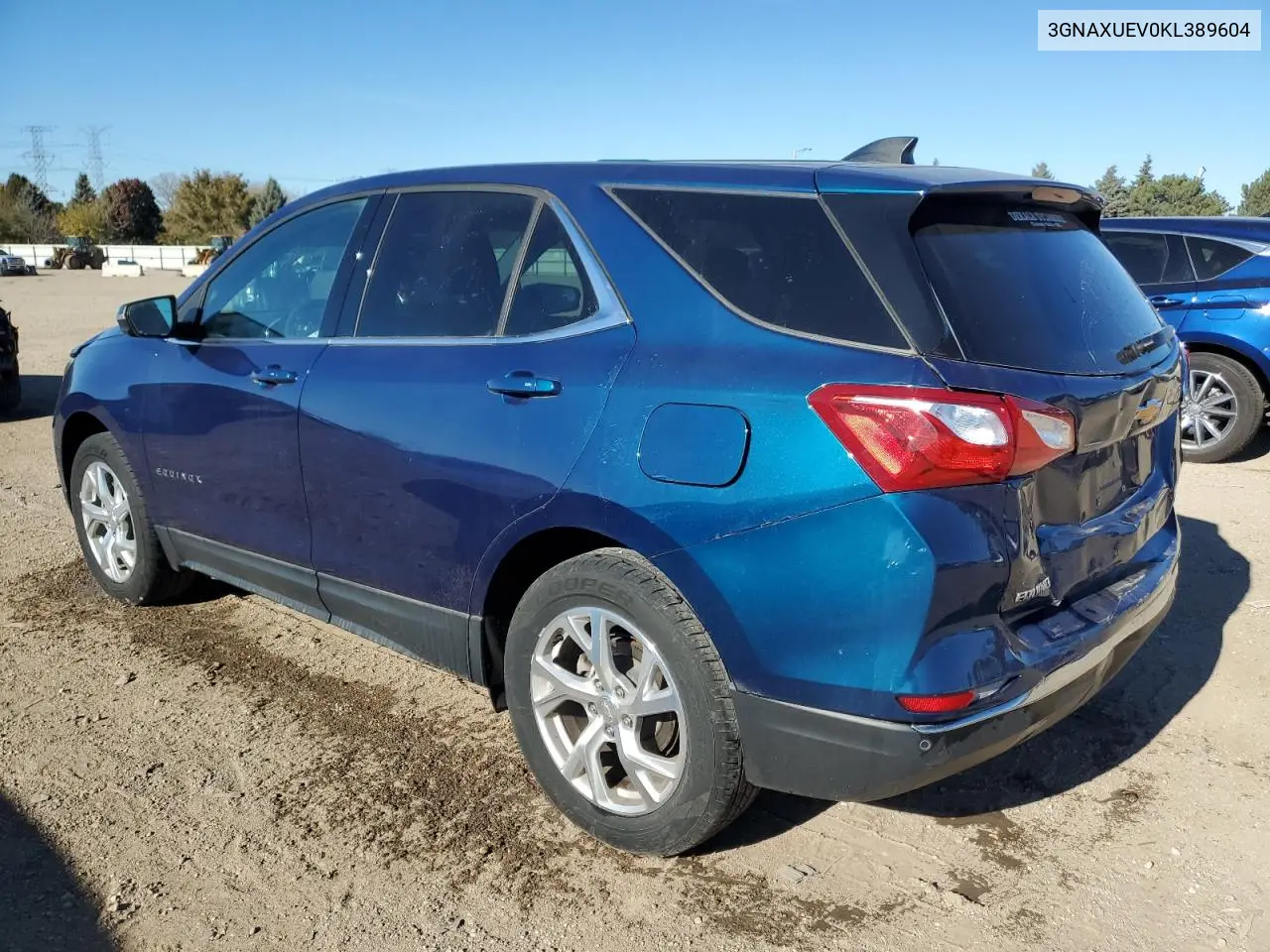 3GNAXUEV0KL389604 2019 Chevrolet Equinox Lt