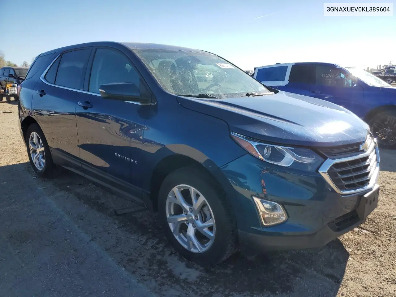 3GNAXUEV0KL389604 2019 Chevrolet Equinox Lt