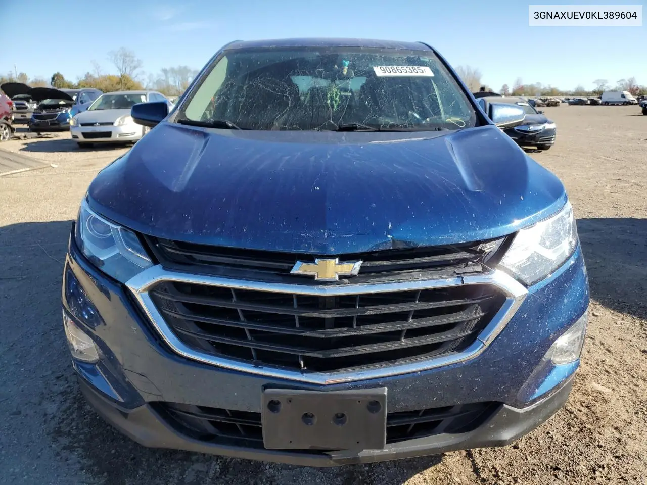 3GNAXUEV0KL389604 2019 Chevrolet Equinox Lt