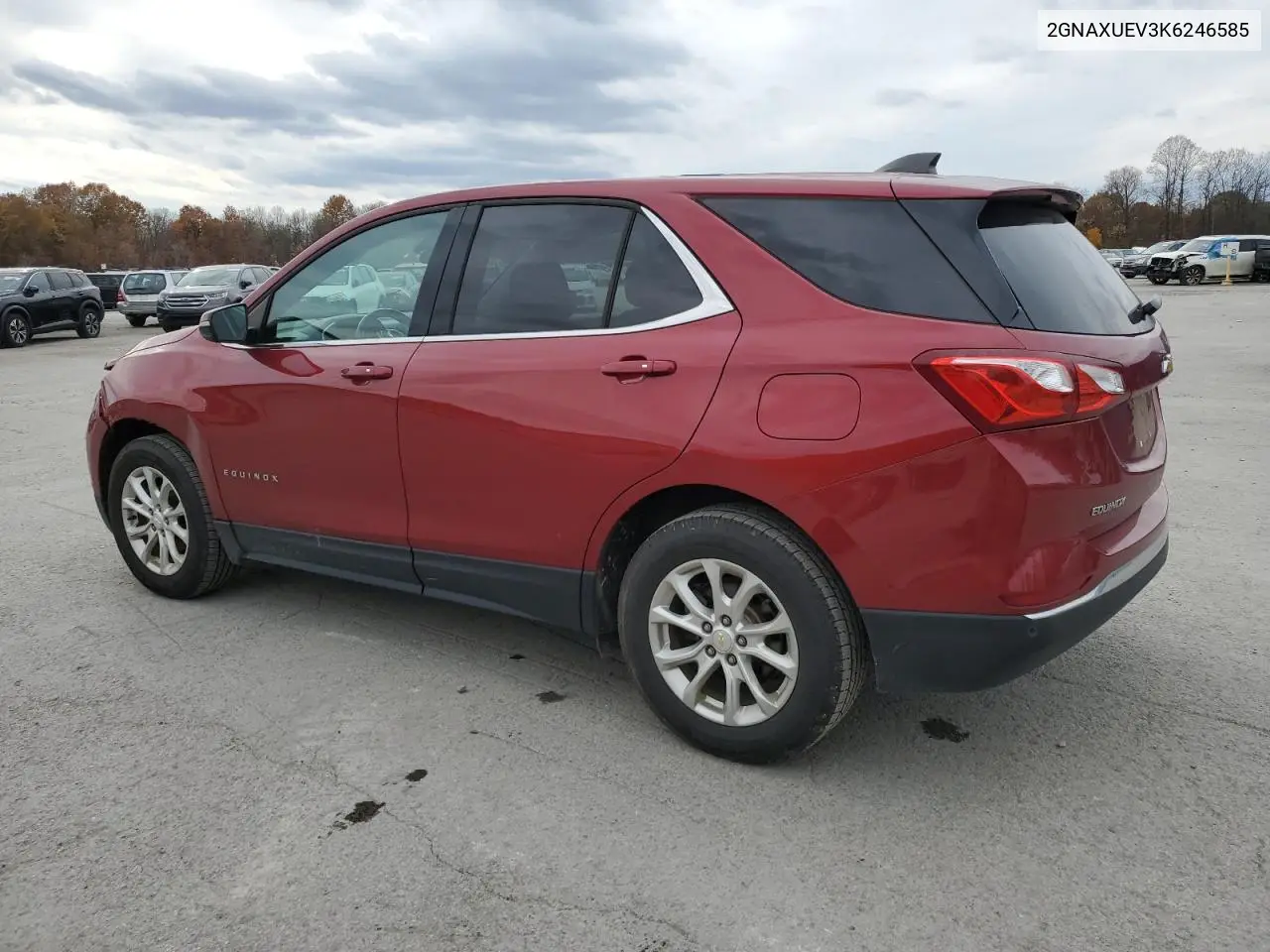 2GNAXUEV3K6246585 2019 Chevrolet Equinox Lt