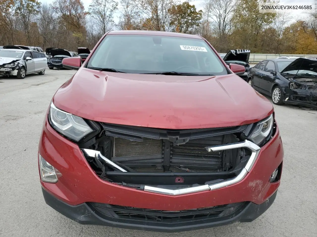 2GNAXUEV3K6246585 2019 Chevrolet Equinox Lt