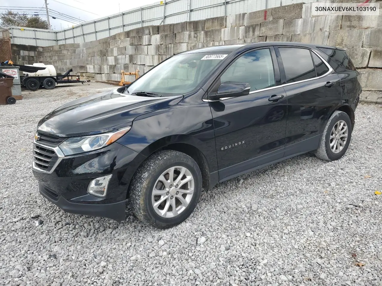3GNAXUEV6KL103190 2019 Chevrolet Equinox Lt