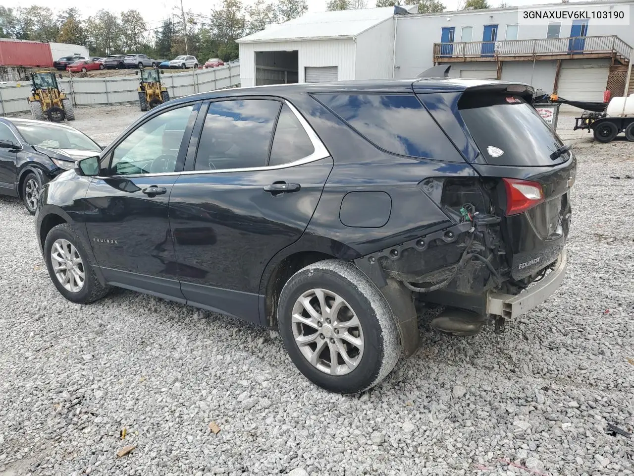 3GNAXUEV6KL103190 2019 Chevrolet Equinox Lt