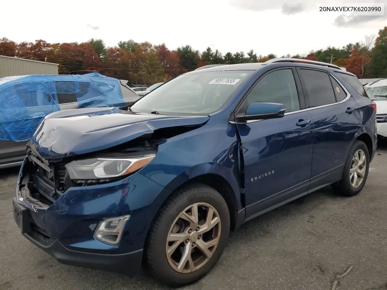 2GNAXVEX7K6203990 2019 Chevrolet Equinox Lt