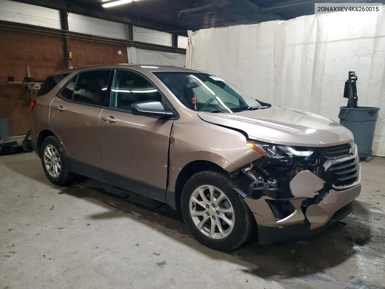 2GNAXSEV4K6260015 2019 Chevrolet Equinox Ls