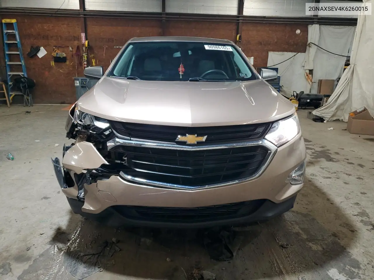 2GNAXSEV4K6260015 2019 Chevrolet Equinox Ls