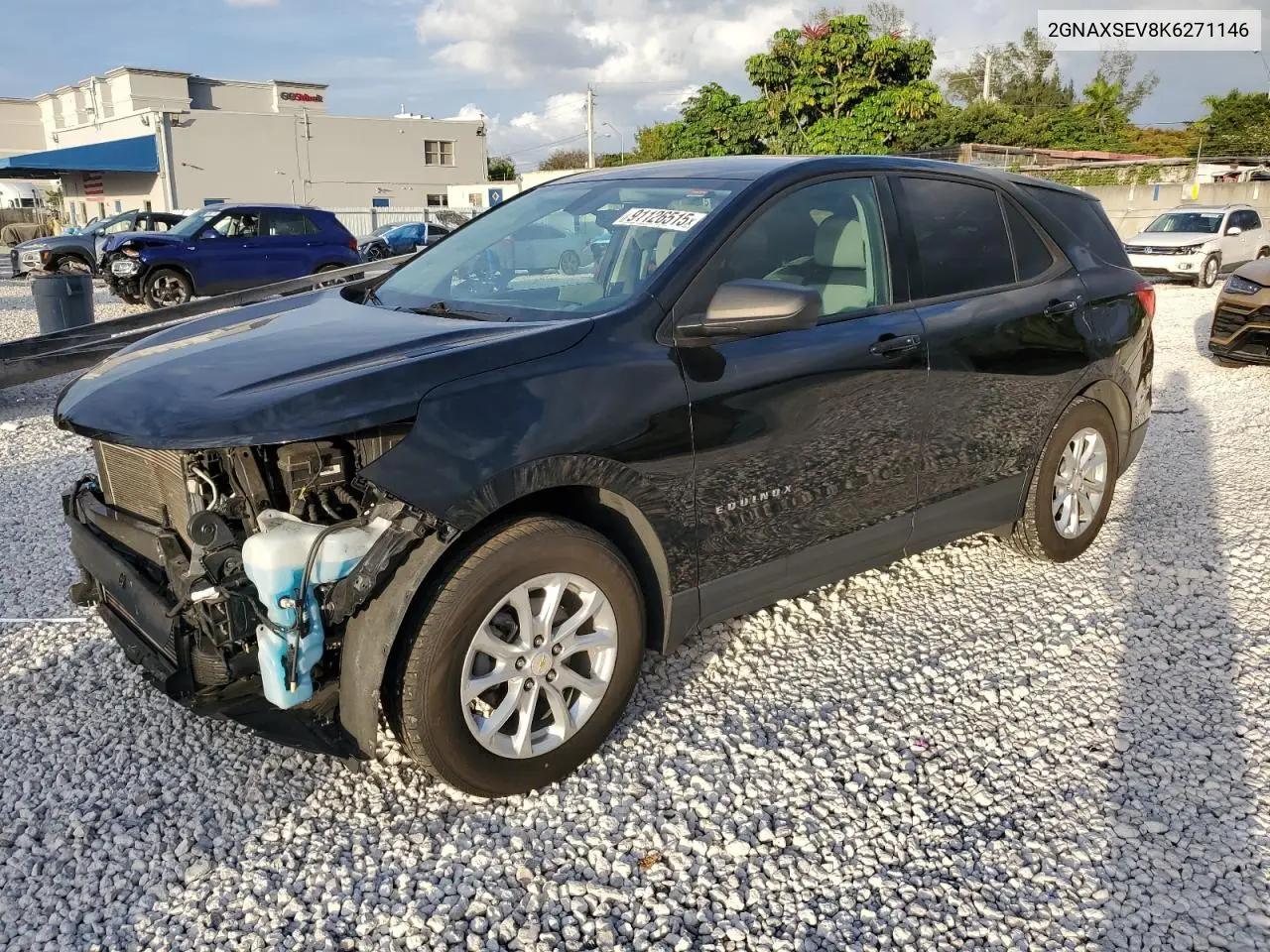 2GNAXSEV8K6271146 2019 Chevrolet Equinox Ls