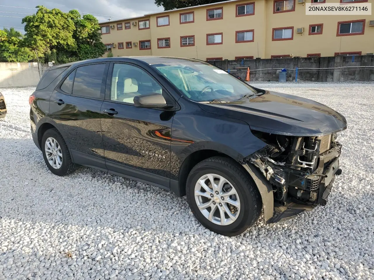 2GNAXSEV8K6271146 2019 Chevrolet Equinox Ls
