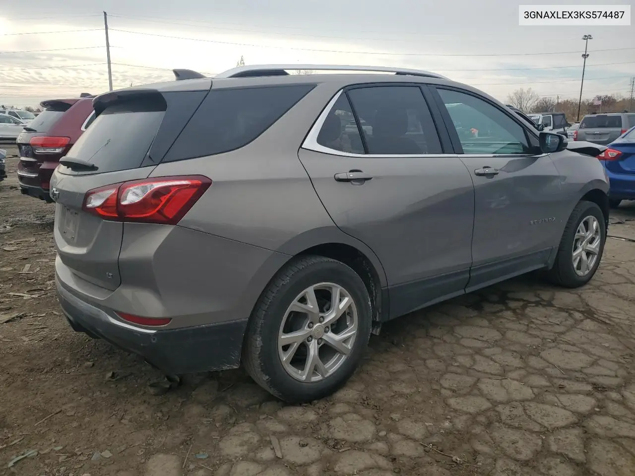3GNAXLEX3KS574487 2019 Chevrolet Equinox Lt