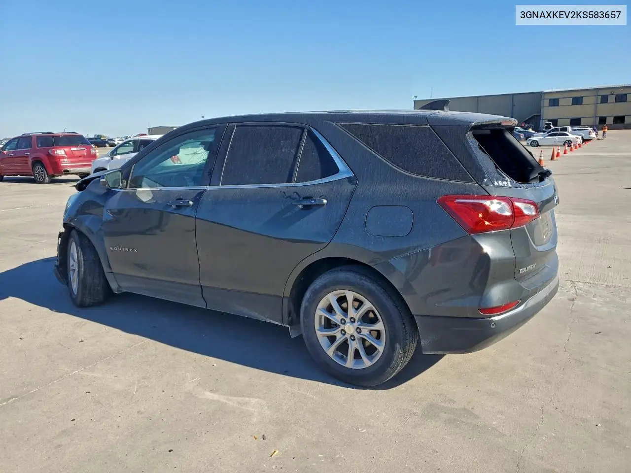 3GNAXKEV2KS583657 2019 Chevrolet Equinox Lt
