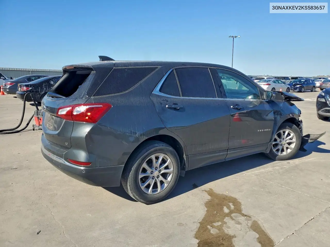 3GNAXKEV2KS583657 2019 Chevrolet Equinox Lt