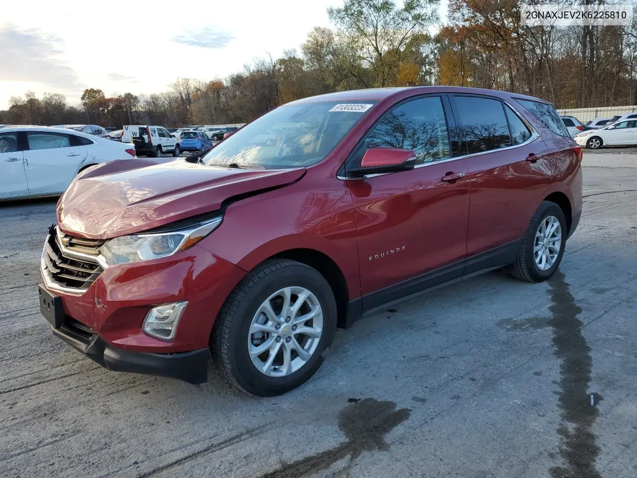 2GNAXJEV2K6225810 2019 Chevrolet Equinox Lt