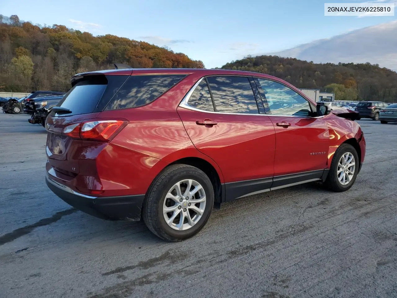 2GNAXJEV2K6225810 2019 Chevrolet Equinox Lt