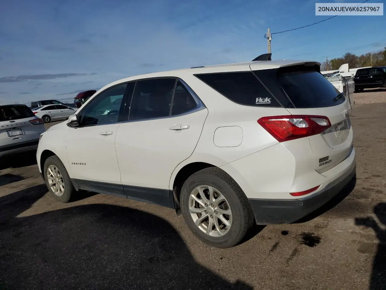 2GNAXUEV6K6257967 2019 Chevrolet Equinox Lt